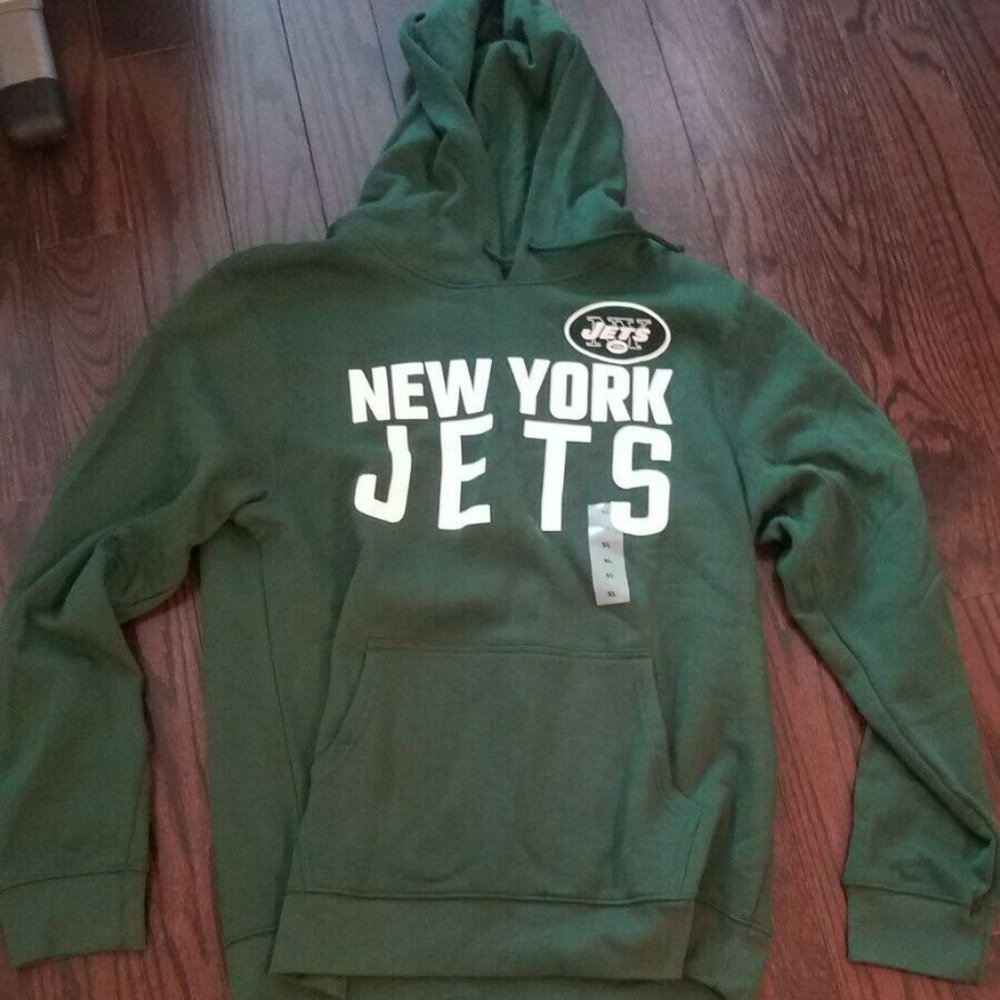 New York Jets NFL Hoodie Sweatshirt with pocket - Picture 1 of 4